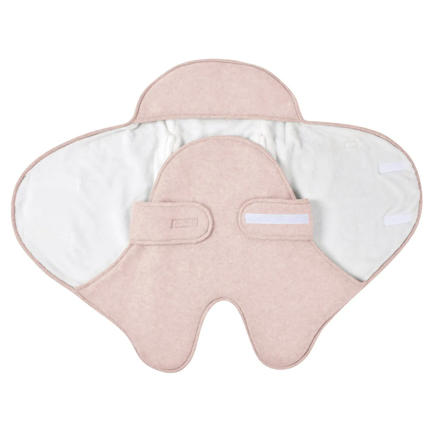 Babynomade® double polaire Rose poudré