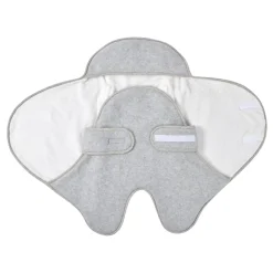Babynomade® double polaire Gris chiné