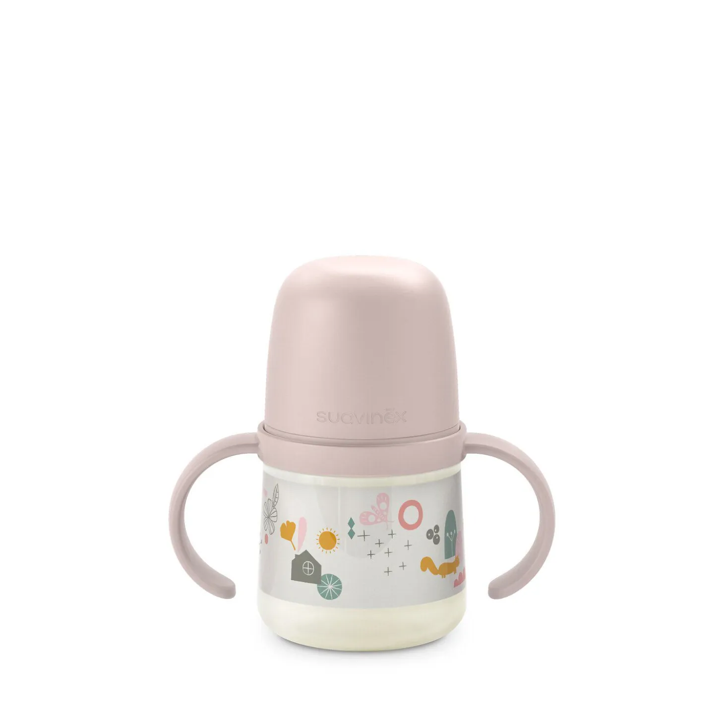 Biberon avec anses et bec silicone A Walk In The Park +6m