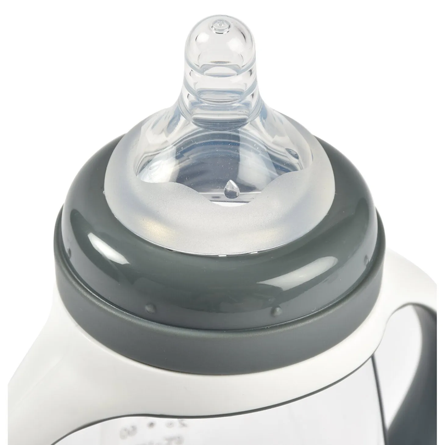 Biberon d'apprentissage 2 en 1 210ml Gris minéral