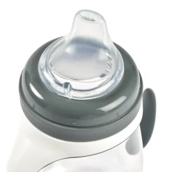 Biberon d'apprentissage 2 en 1 210ml Gris minéral