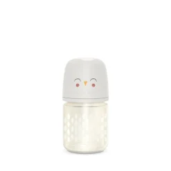 Biberon en verre avec tétine SX Pro 120 ml débit S Bonhomia