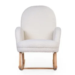 Chaise A Bascule - Teddy - Ecru