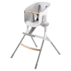 Chaise haute évolutive Up and Down® Blanc/Gris