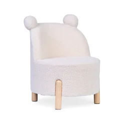 Chaise Pour Enfants - Teddy - Ecru Naturel