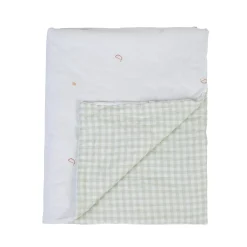 Couverture De Bébé - 80x100 Cm - Jersey - Forêt - Mousseline