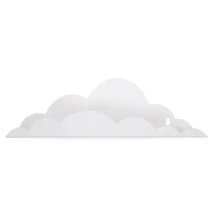 Etagère Murale Nuage - Métal - Blanc