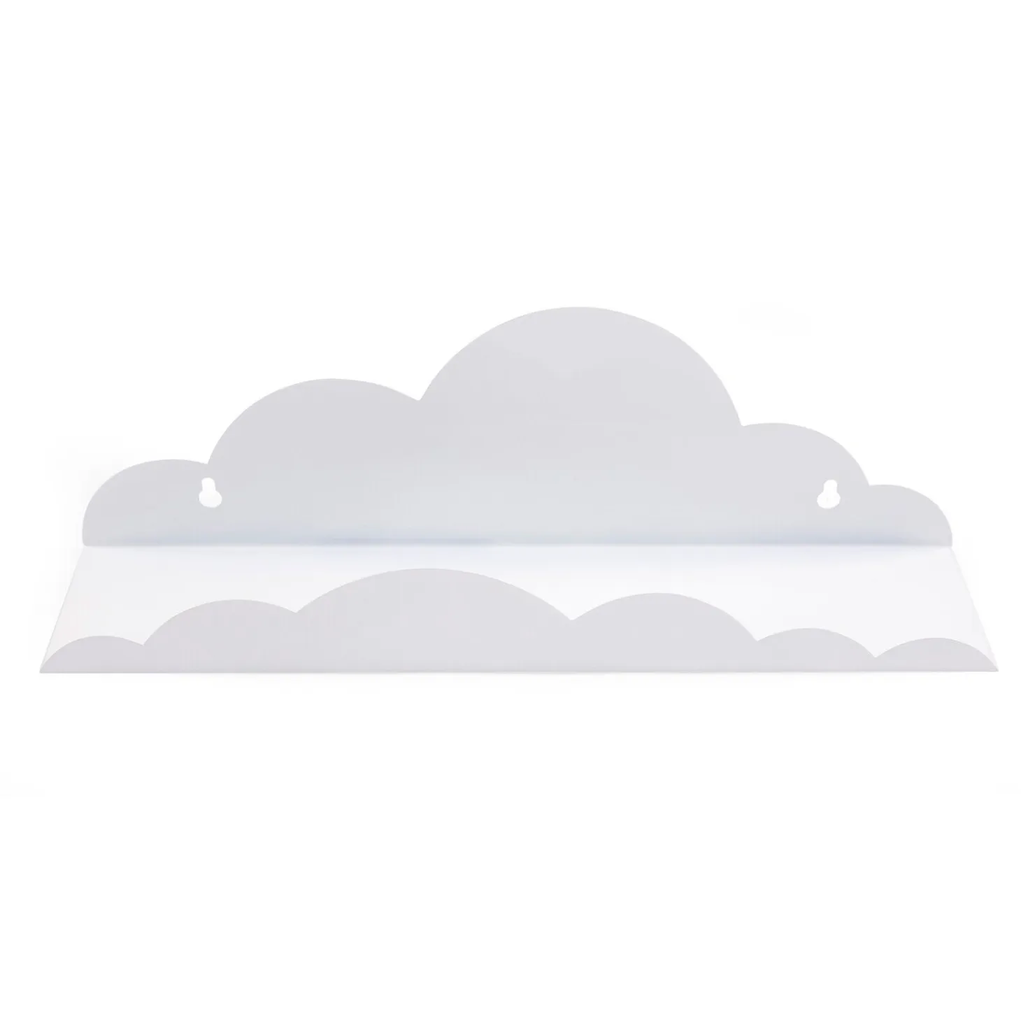Etagère Murale Nuage - Métal - Blanc