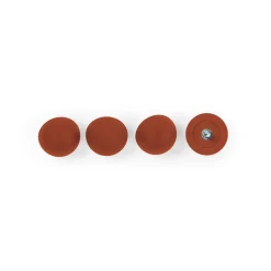 Evolu Set De 4 Pieds En Caoutchouc - Rouille