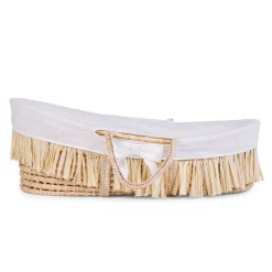 Habillage Panier Moise - Jersey - Ecru