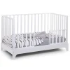 Lit bébé 70x140cm BE17 blanc