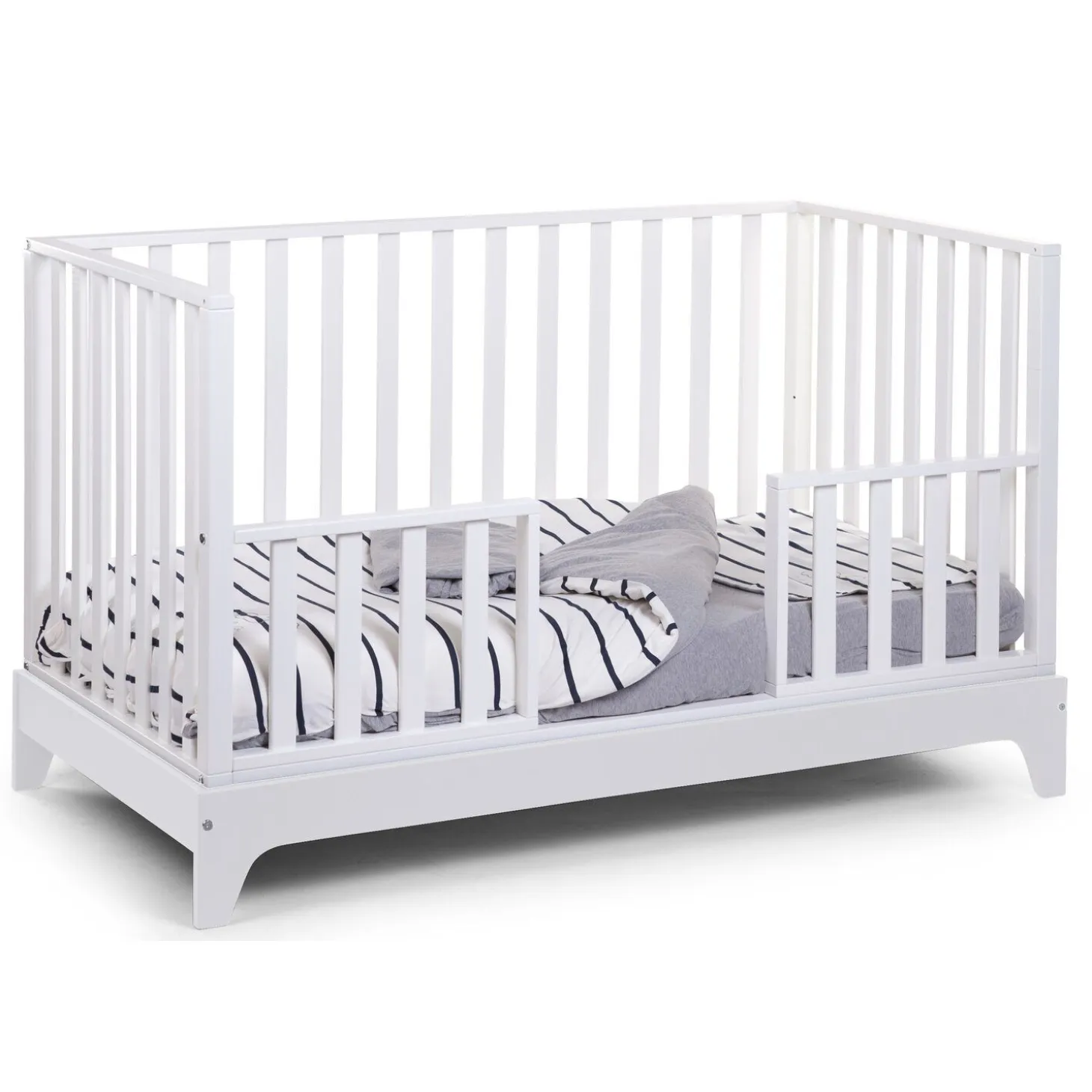 Lit bébé 70x140cm BE17 blanc