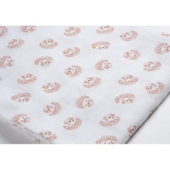 Lot de 3 langes en coton Herrisson/Marron