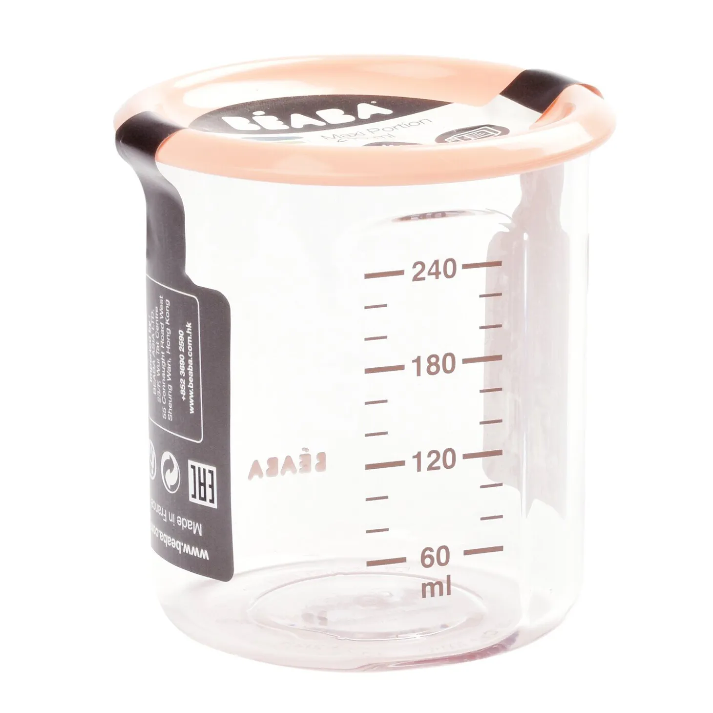Maxi portion 240ml Vieux Rose