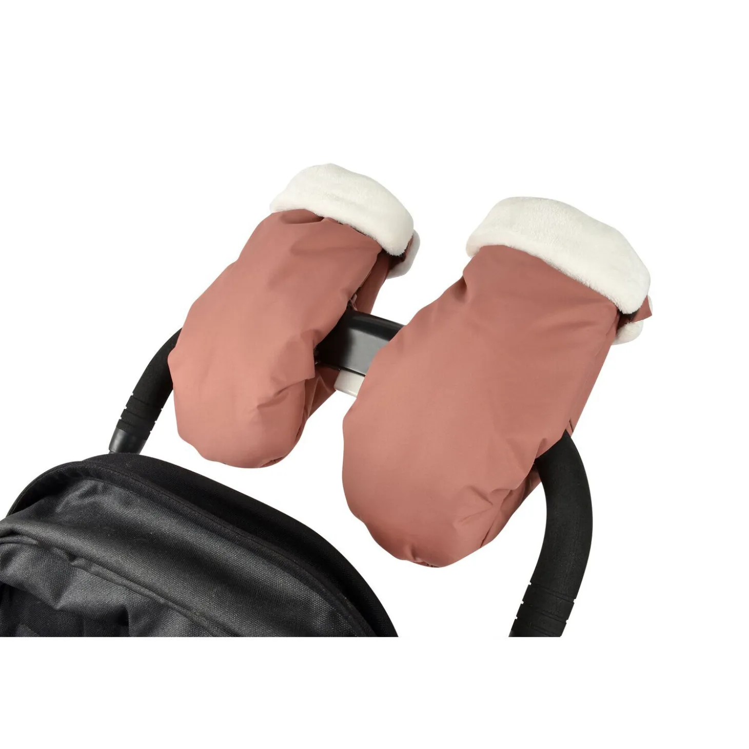 Moufles poussette Terracotta