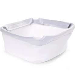 Panier Evolu en maille blanc