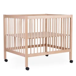 Parc 97 + Roues - 95x75 Cm - Bois - Naturel