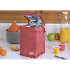 Pochette repas isotherme Terracotta