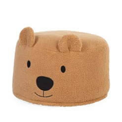 Pouf Teddy marron