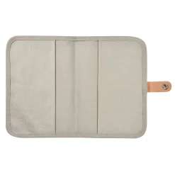 Protège carnet de santé Gris perle