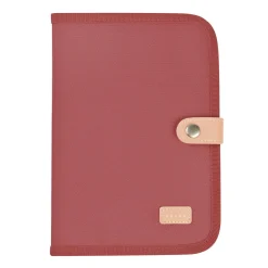 Protège carnet de santé Terracotta