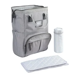 Sac à langer Wellington Gris chiné