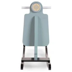 Scooter A Bascule - MDF - Bleu Menthe Noir