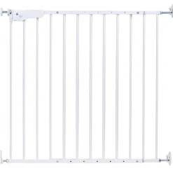 Supra Barriere De Porte/Escalier - 75-110 Cm - Métal - Blanc
