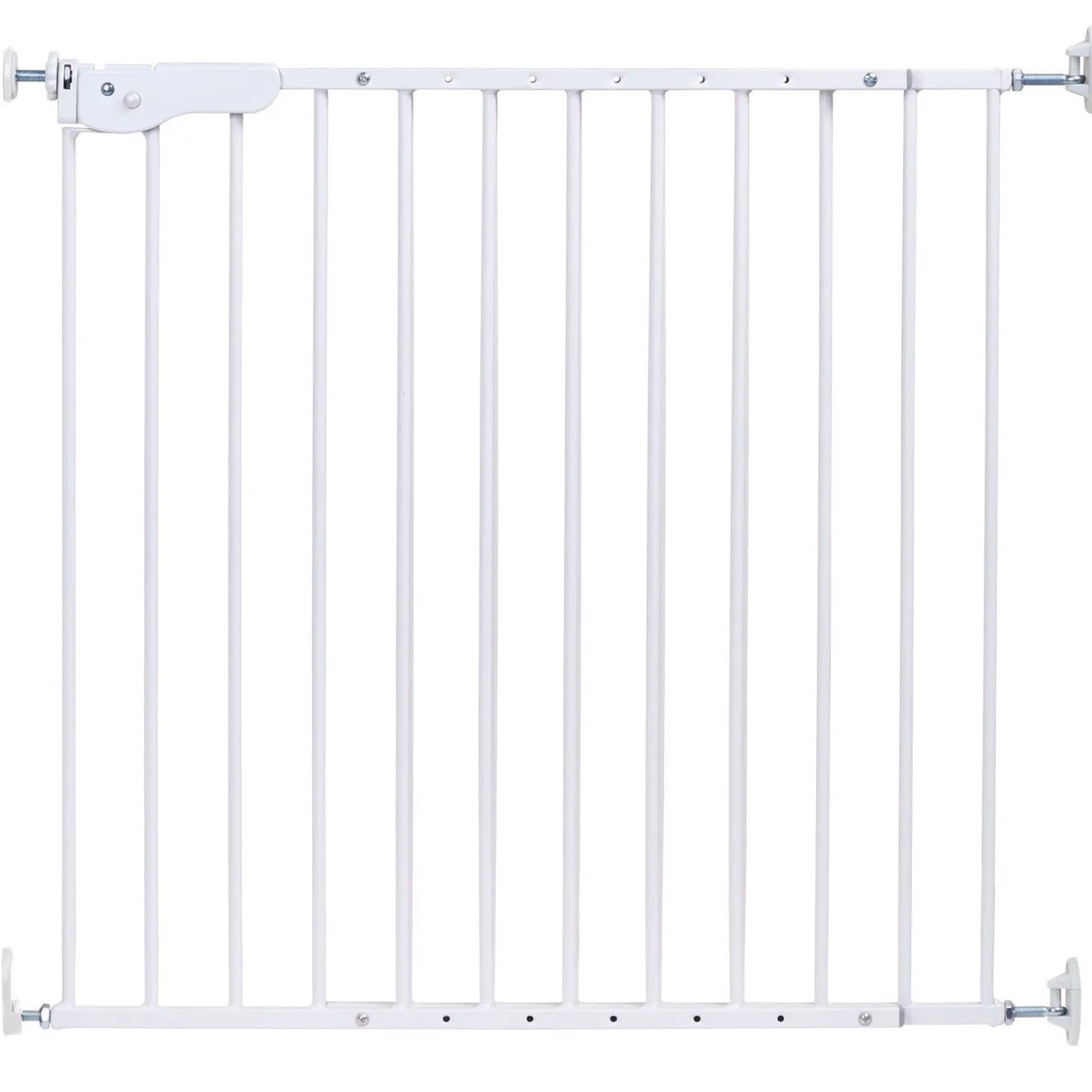 Supra Barriere De Porte/Escalier - 75-110 Cm - Métal - Blanc