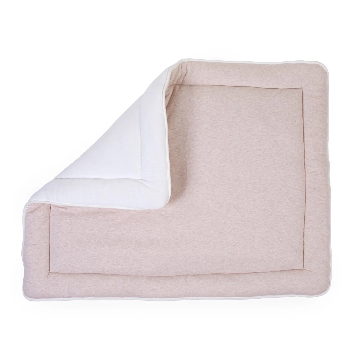 Tapis De Parc - 75x95 Cm - Jersey Melange Beige / Muslin Ted