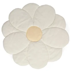 Tapis d’éveil 110cm Fleur blanc cassé