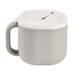 Tasse pick'n snack silicone Gris velours