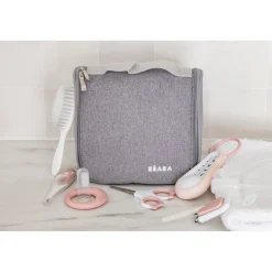 Trousse de toilette nomade Vieux rose