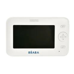 Unité parents sans fil pour écoute bébé video Zen+ Blanc