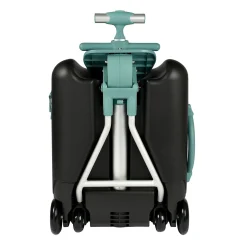 Valise avec assise de voyage Luggage Eazy Bleu-vert